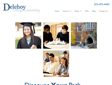 Tablet Screenshot of delehoycc.com
